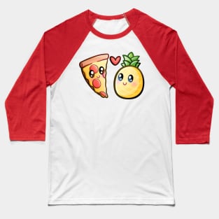 Pineapple Pizza | Pizza My Heart Baseball T-Shirt